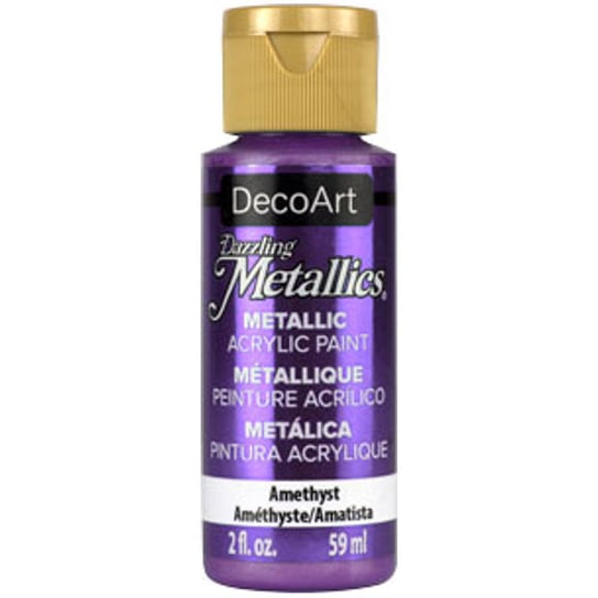 Farba metaliczna Dazzling Metallics - Amethyst - fioletowa DecoArt