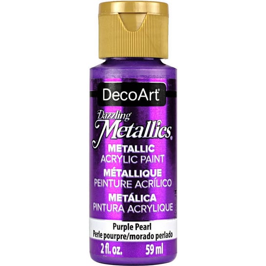 Farba metaliczna Dazzling Metallics - Purple Pearl - fioletowa DecoArt