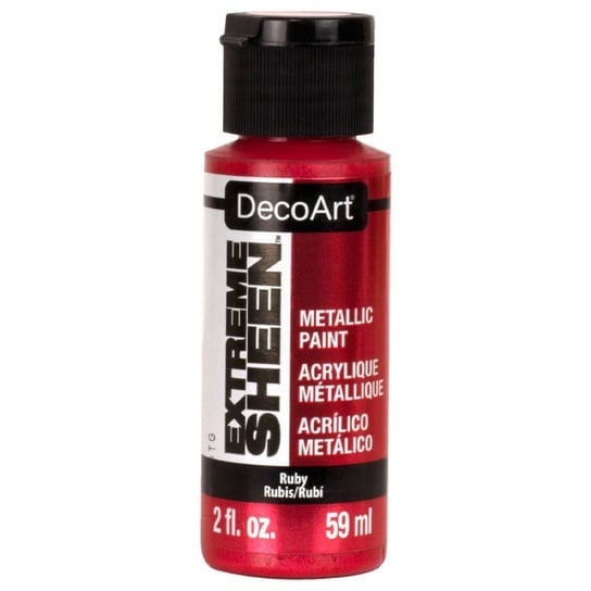 Farba metaliczna Extreme Sheen - DecoArt - Ruby 59ml DecoArt