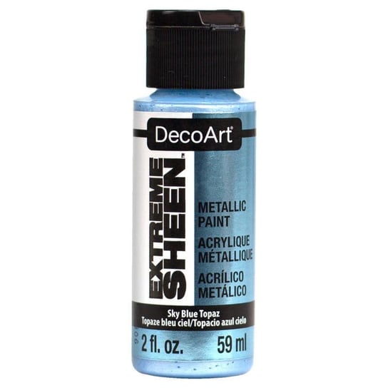 Farba metaliczna Extreme Sheen - DecoArt - Sky Blue Topaz 59ml DecoArt