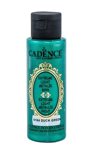 Farba metalizowana Extreme 70ml - kacza zieleń Cadence