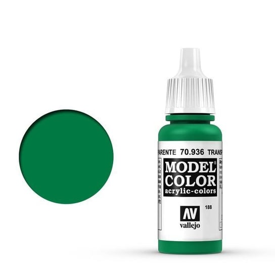 Farba Modelarska Vallejo Model Color Transparent Green 70.936 Vallejo