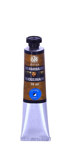Farba olejna Astra Artea tuba 18ml - błękit kobaltowy Astra