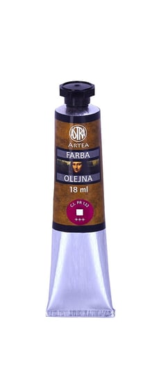 Farba olejna Astra Artea tuba 18ml - kraplak różowy Astra