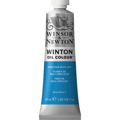Farba olejna, Cerulean Blue Hue 138, 37 ml, Winsor&Newton Winsor & Newton