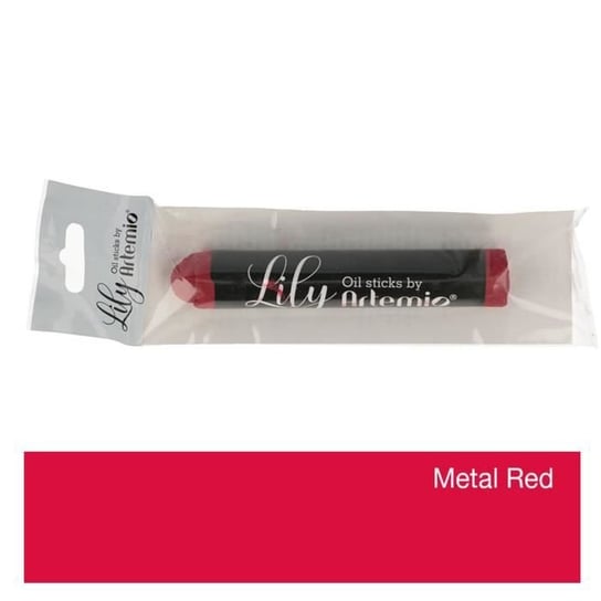 Farba olejna w sztyfcie liliowym - Czerwony Metal Inna marka