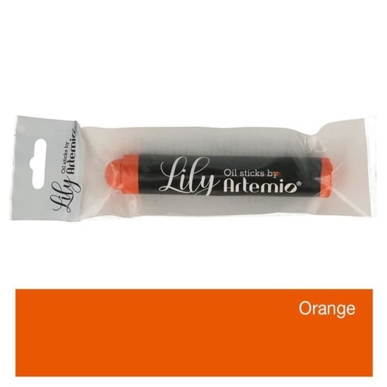 Farba olejna w sztyfcie z lilią - pomarańczowa Inna marka
