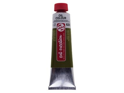 Farba olejna, zieleń oliwkowa 620, 40 ml Talens