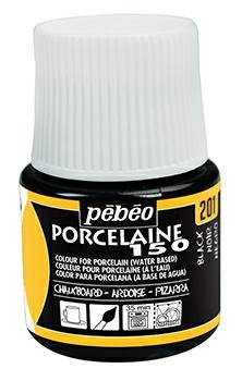 Farba Pebeo Porcelaine 150 - 201  Chalkboard Black PEBEO