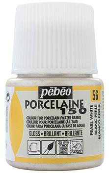 Farba Pebeo Porcelaine 150 - 56 Pearl White PEBEO