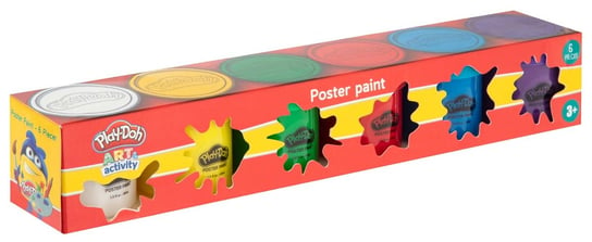 Farba plakatowa 6 x 45 ml Play-Doh Grafix