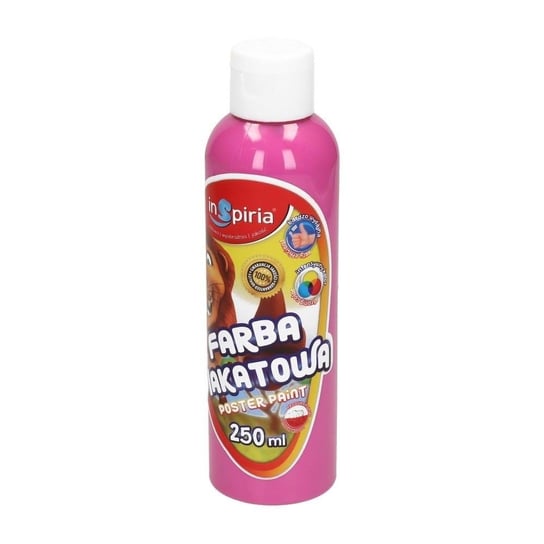 Farba plakatowa różowa 250ml Inna marka