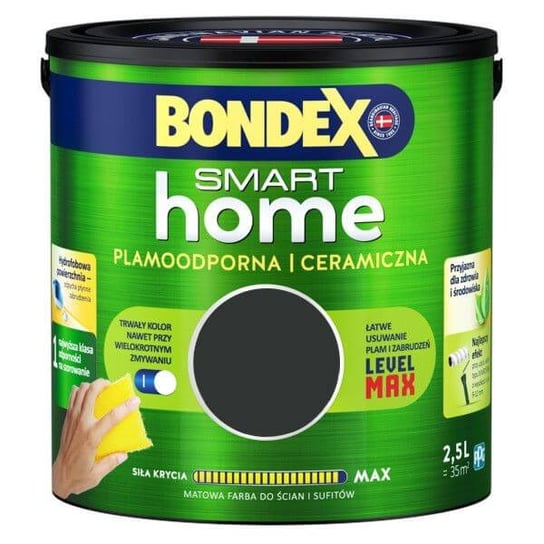 Farba Smart Home Czarny Wygrywa 2,5L Bondex Bondex