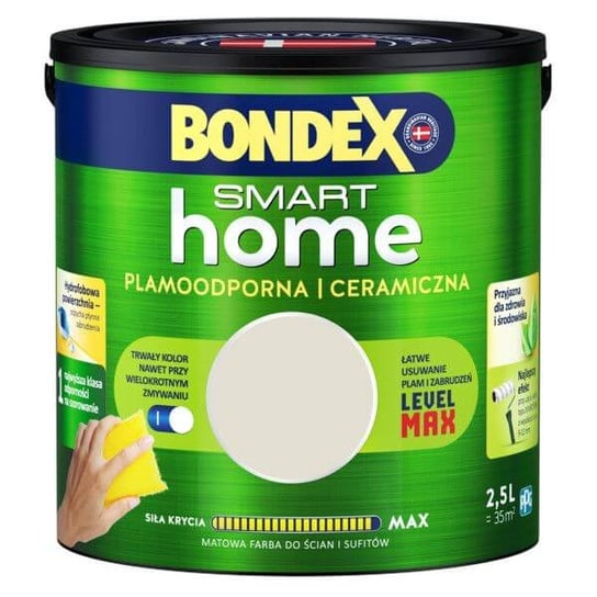Farba Smart Home Najczystszy Beżowy 2,5L Bondex Bondex