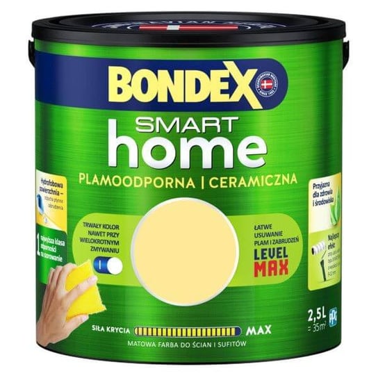 Farba Smart Home Żółty Aż Miło 2,5L Bondex Bondex