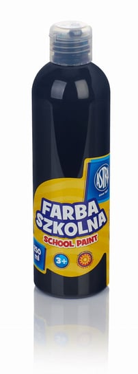 Farba szkolna Astra 250 ml - czarna Astra