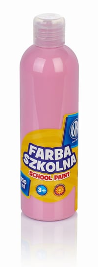 Farba szkolna Astra 250 ml - różowa jasna Astra