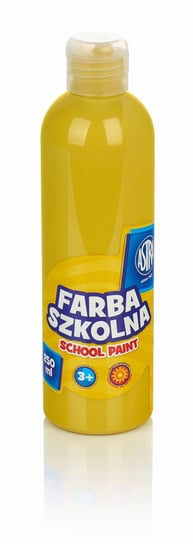 Farba szkolna Astra 250 ml - żółta Astra