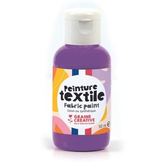 Farba tekstylna 50 ml - fioletowa Inna marka
