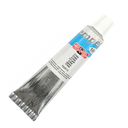 Farba Tempera 16ml Cyjan Koh-I-Noor