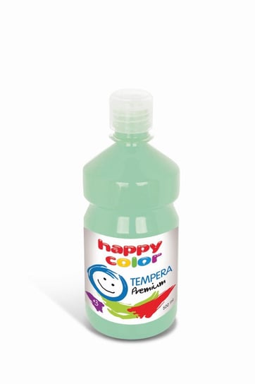 Farba tempera 500 ml Happy Color miętowa pastelowa Happy Color