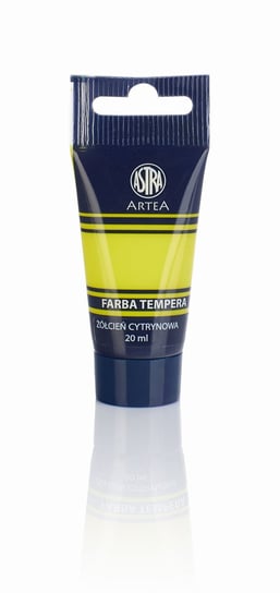 Farba tempera Artea 20 ml - żółcień cytrynowa Astra