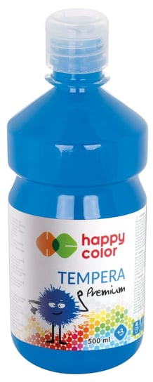 Farba tempera Premium, błękitna, 1000 ml Happy Color
