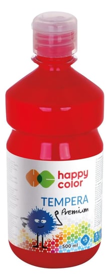 Farba tempera Premium, ciemnoczerwona, 1000 ml Happy Color