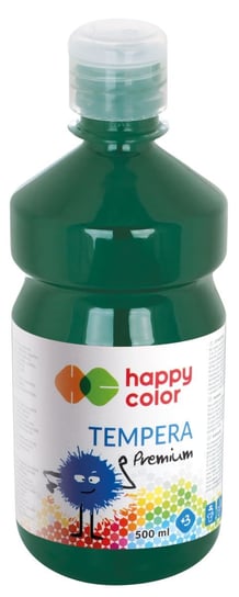 Farba tempera Premium, ciemnozielona, 1000 ml Happy Color