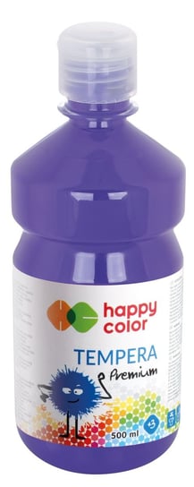 Farba tempera Premium, fioletowa, 1000 ml Happy Color