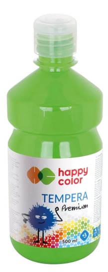 Farba tempera Premium, jasnozielona, 1000 ml Happy Color