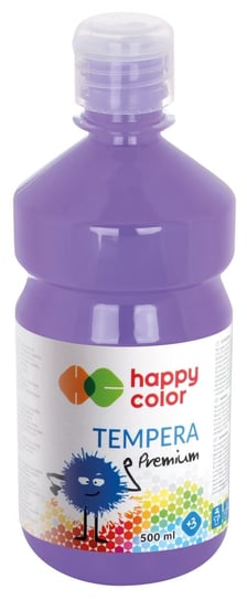 Farba tempera Premium, lawendowa, 1000 ml Happy Color