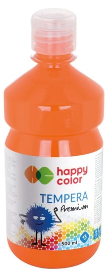 Farba tempera Premium, pomarańczowa, 1000 ml Happy Color