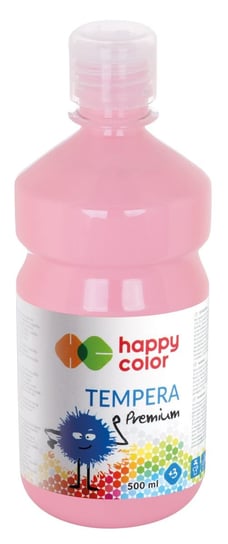 Farba tempera Premium, różowa, 1000 ml Happy Color