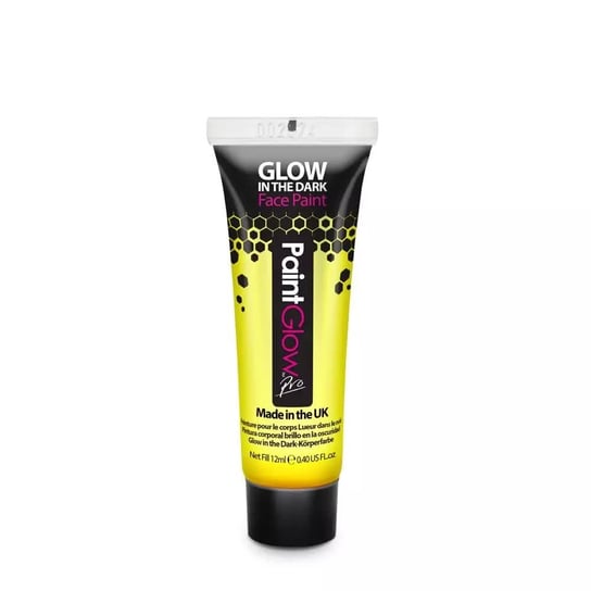 Farba Uv Do Twarzy Ciała Glow In The     Dark 12Ml Yelow Paintglow PaintGlow