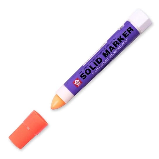 Farba w markerze, Sakura Solid - 10/200C, 305 Fluo Orange BRUYNZEEL