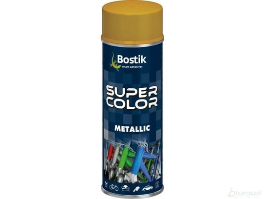 Farba w sprayu, lakier akrylowy BOSTIK SC złoty metalic 400ml Bostik