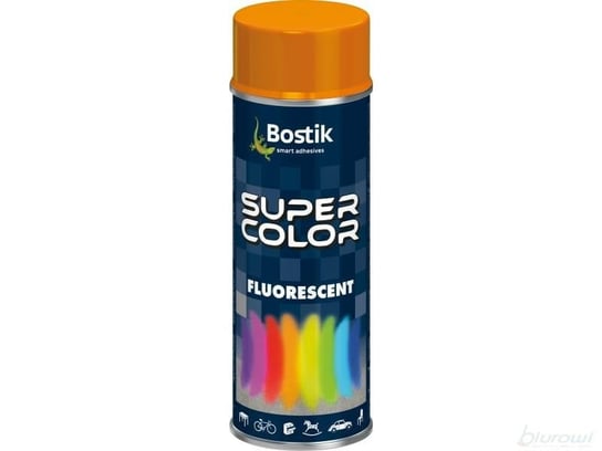 Farba w sprayu, lakier do znakowania BOSTIK SC fluorescencyjny pomarańczowy 400ml Bostik