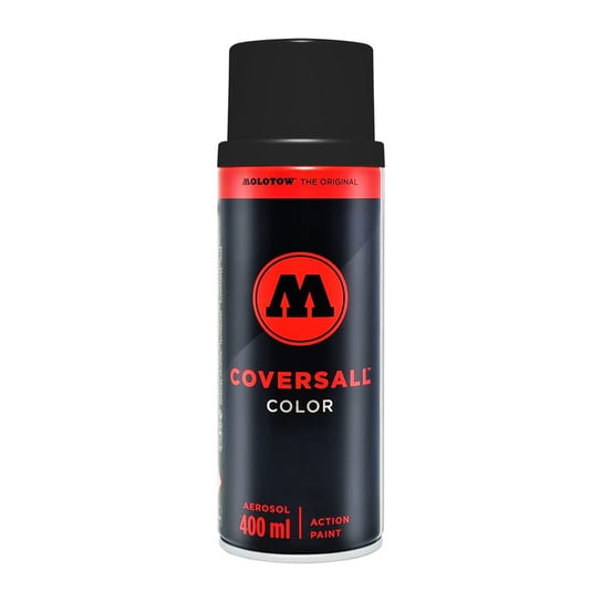 Farba w sprayu Molotow Coversall Color - 400 ml - pure black Inna marka