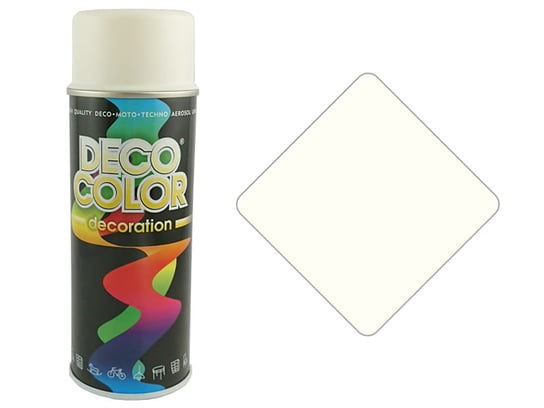 Farba w sprayu uniwersalna biały połysk RAL9010 LI-RABIP Deco Color