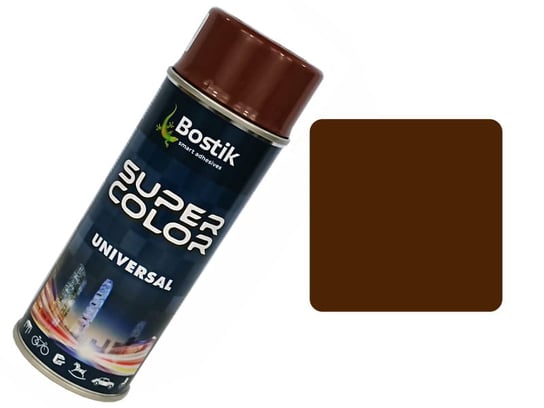 Farba w sprayu uniwersalna brązowa 400ml BOKSC263170 Bostik