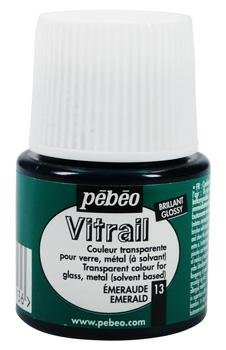 Farba Witrażowa Pebeo Vitrail - 13       Emerald PEBEO