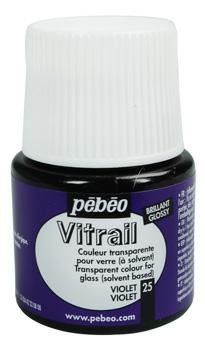 Farba witrażowa Pebeo Vitrail - 25       Violet PEBEO