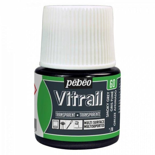 Farba Witrażowa Pebeo Vitrail - 60 Smoky Grey PEBEO