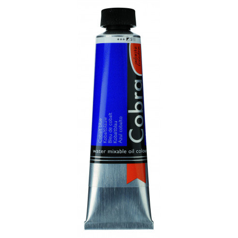 Farba wodno-olejna, 40 ml, Niebieska kobaltowa Talens