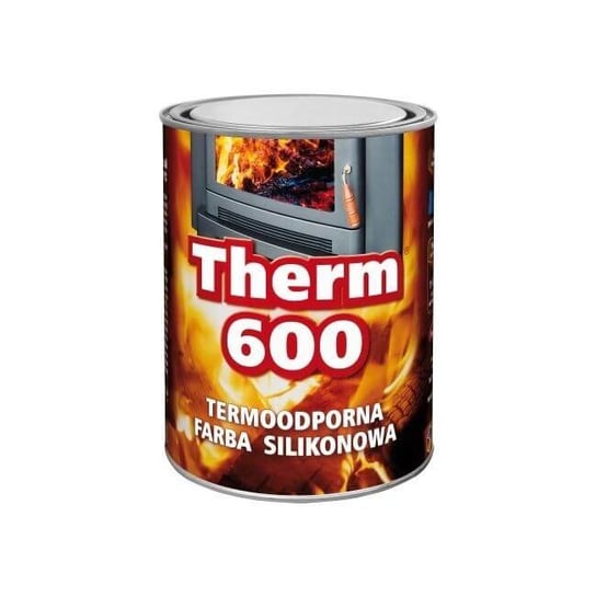 Farba Żaroodporna Therm 600 Aluminiowa 0,7L Malexim MALEXIM