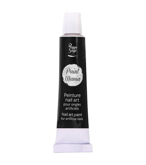 Farbka do zdobień Paint Mania czarna 12ml Peggy Sage