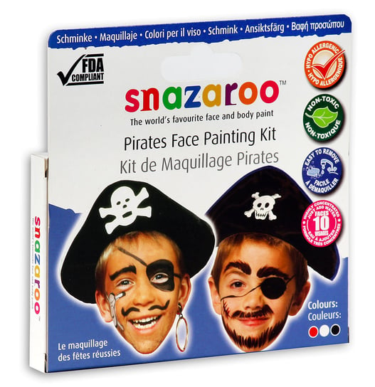 Farby do malowania twarzy i ciała, Pirat Snazaroo