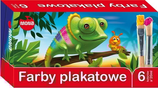 FARBY PLAK 6KOL 20ML M MONA