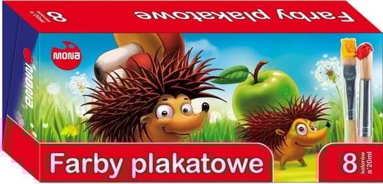 Farby Plak 8Kol 20Ml M MONA